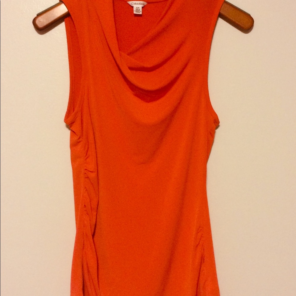Calvin Klein Orange Tank